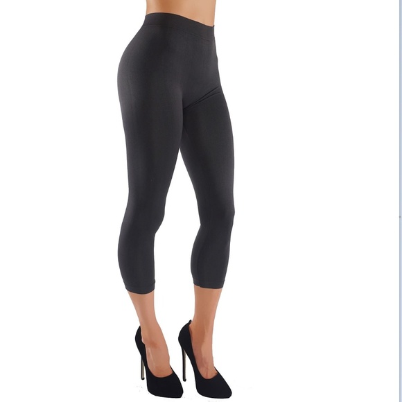 Pants - Casual Light weight Leggings Dark Gray